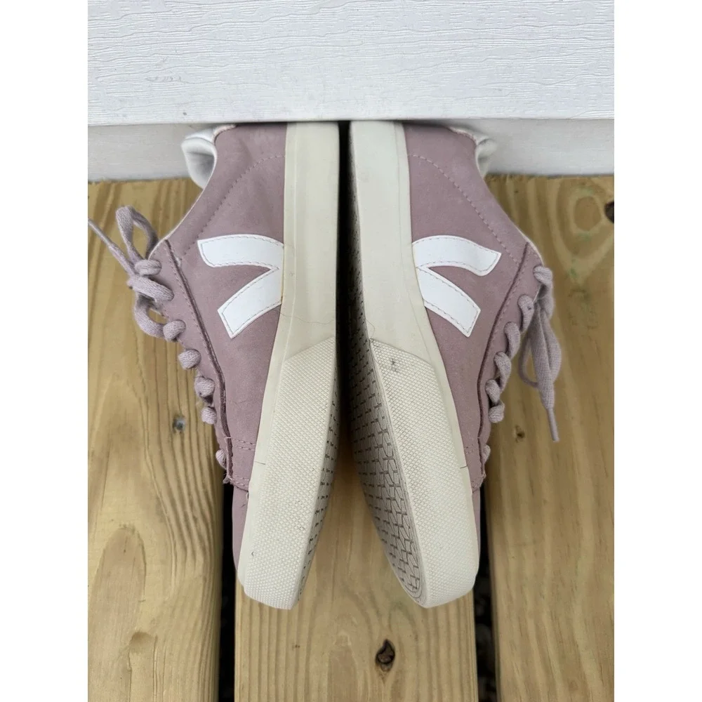 Veja Campo Nubuck Babe Pink Sneakers Trainers Size US 7 EU 38‎ Lace Up